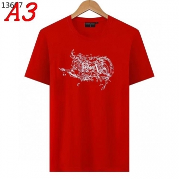 2025新作 ARMANIアルマーニ ラウンドネック 半袖Tシャツ   ミニマル