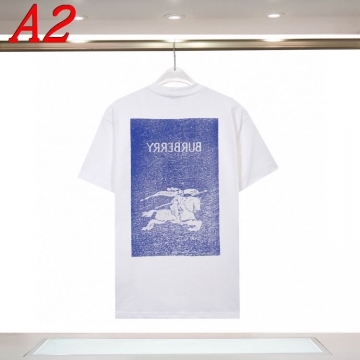  BURBERRYバーバリー 2025新作   ラウンドネック 半袖Tシャツ   バイラル