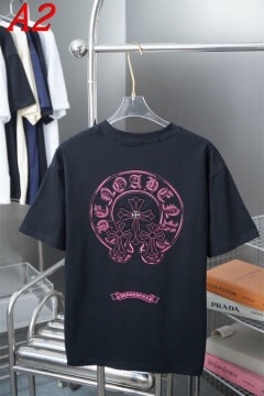 2025新作 CHROME HEARTSクロムハーツ クルーネック 半袖Tシャツ ワイルド