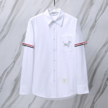 25新作 ビジネス向け THOM BROWNE トムブラウン シャツ 0=S 1=M 2=L 3=XL 4=XXL