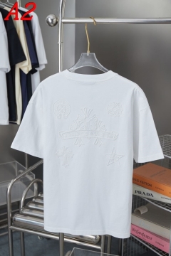  CHROME HEARTSクロムハーツ 2025新作 クルーネック 半袖Tシャツ クール