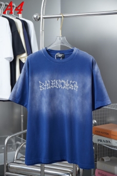 2025新作 BALENCIAGAバレンシアガ ラウンドネック 半袖Tシャツ   エネルギッシュ