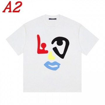 2025新作 LOUIS VUITTONルイヴィトン クルーネック 半袖Tシャツ セレブ愛用