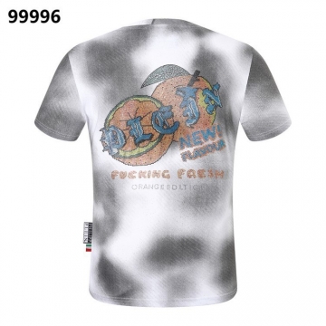  PHILIPP PLEINフィリッププレイン 2025新作 クルーネック 半袖Tシャツ ミニマリズム