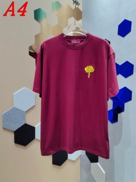  GUCCIグッチ 2025新作 クルーネック 半袖Tシャツ ヴィンテージ風