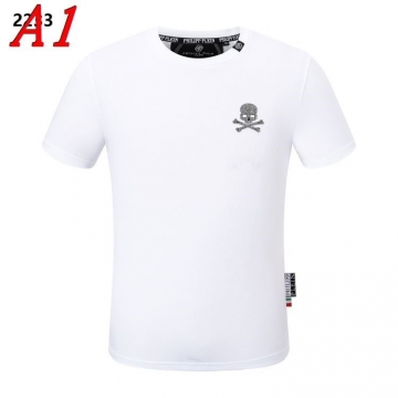 2025新作 PHILIPP PLEINフィリッププレイン クルーネック 半袖Tシャツ ナイト用