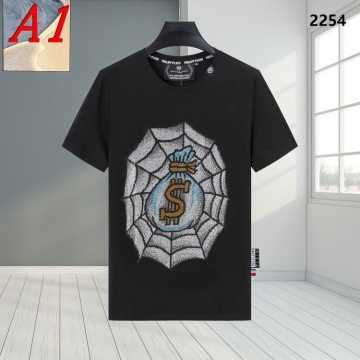  PHILIPP PLEINフィリッププレイン 2025新作   ラウンドネック 半袖Tシャツ   コラボモデル