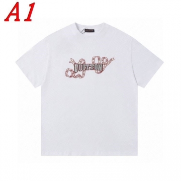 2025新作 LOUIS VUITTONルイヴィトン ラウンドネック 半袖Tシャ...