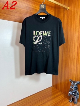  LOEWEロエベ 2025新作 クルーネック 半袖Tシャツ フェミニン