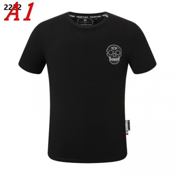 2025新作 PHILIPP PLEINフィリッププレイン クルーネック 半袖Tシャツ アメカジ