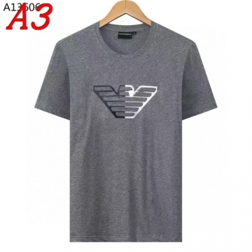 2025新作 ARMANIアルマーニ ラウンドネック 半袖Tシャツ   ルーズフィット