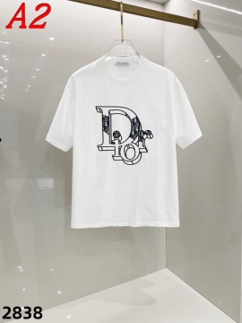 DIORディオール 2025新作 クルーネック 半袖Tシャツ エキサイティング