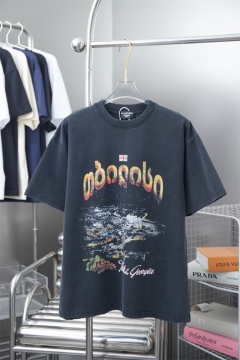 2025新作 BALENCIAGAバレンシアガ クルーネック 半袖Tシャツ ラグジュアリー