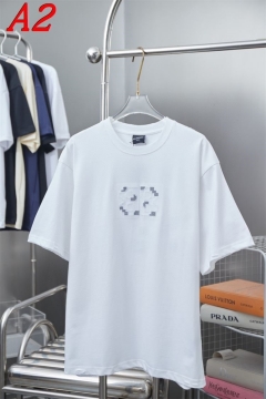 2025新作 BALENCIAGAバレンシアガ ラウンドネック 半袖Tシャツ   ミステリアス