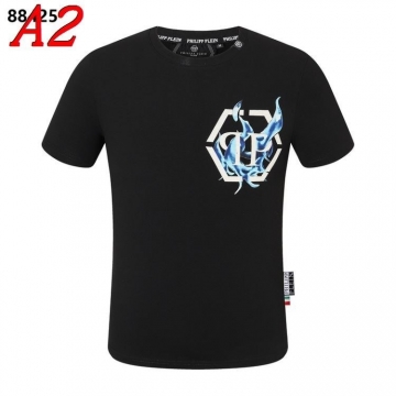 2025新作 PHILIPP PLEINフィリッププレイン ラウンドネック 半袖Tシャツ   ボリューム感