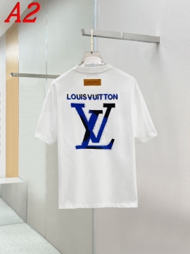  LOUIS VUITTONルイヴィトン 2025新作   ラウンドネック 半袖Tシャツ   カジュアル