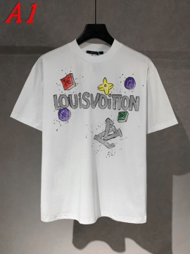  LOUIS VUITTONルイヴィトン 2025新作 クルーネック 半袖Tシャツ コーディネート自在