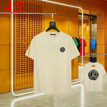  LOUIS VUITTONルイヴィトン 2025新作   ラウンドネック 半袖Tシャツ   リベラル