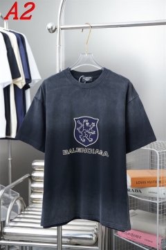 2025新作 BALENCIAGAバレンシアガ ラウンドネック 半袖Tシャツ   ポジティブ