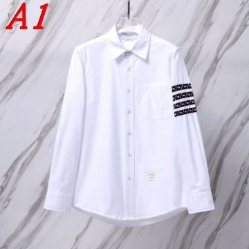 25新作 新登場 THOM BROWNE トムブラウン シャツ 0=S 1=M 2=L 3=XL 4=XXL