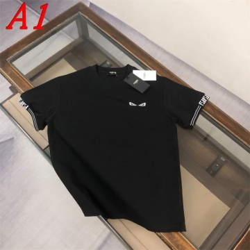 2025新作 FENDIフェンデイ ラウンドネック 半袖Tシャツ   エネルギッ...