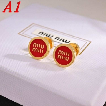 ミュウミュウ ピアス 2025SS 手入れ不要 MIU MIU