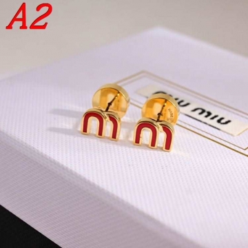 ミュウミュウ ピアス 2025SS カラーキープ MIU MIU
