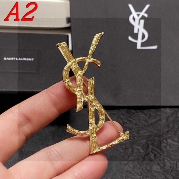 イヴ サンローラン ブローチ 2025SS スタイリッシュな定番 YSL