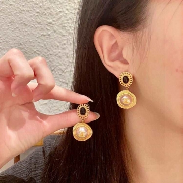 シャネル イヤリング 2025SS 特殊加工 CHANEL