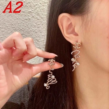 シャネル イヤリング 2025SS 特殊加工 CHANEL