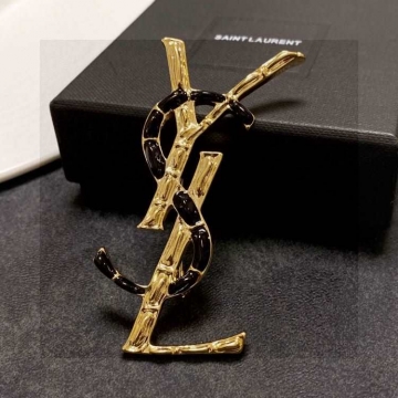 イヴ サンローラン ブローチ 2025SS フォーマルにもカジュアルにも YSL