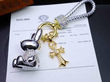 クロムハーツ キーホルダー 2025SS 経年変化少ない CHROME HEARTS