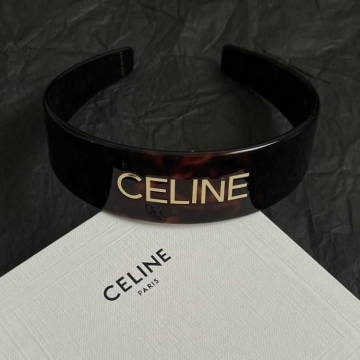 セリーヌ ヘアアクセサリー 2025SS カラー固定技術 CELINE