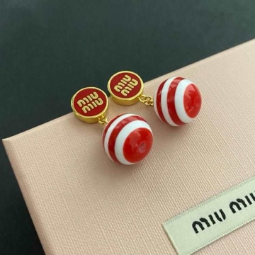 ミュウミュウ ピアス 2025SS 色褪せない MIU MIU