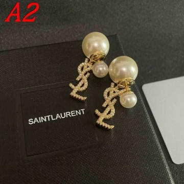 イヴ サンローラン ピアス 2025SS 多层コーティング YSL