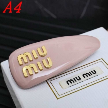 ミュウミュウ ヘアアクセサリー 2025SS 軍事規格 MIU MIU