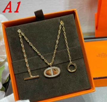 エルメス ネックレス 2025SS カラー固定技術 HERMES