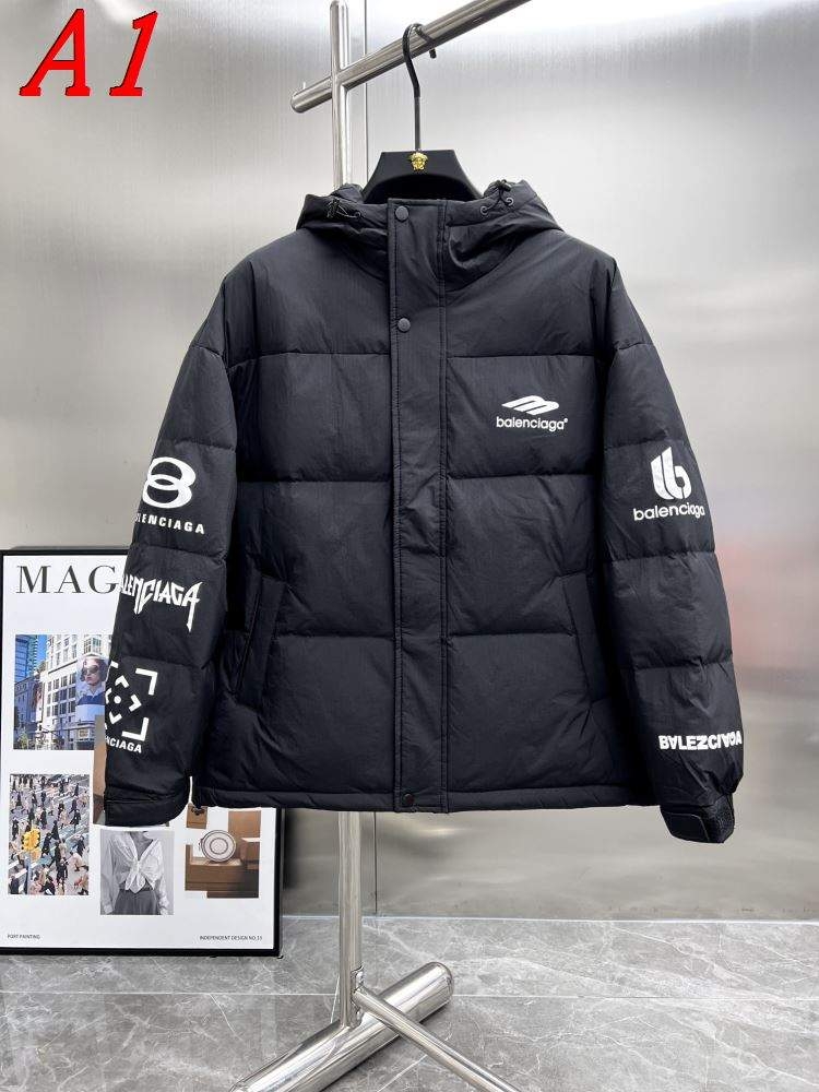 2025 バレンシアガ 本格派 ダウンプレミアムダウンジャケット 高級感ある