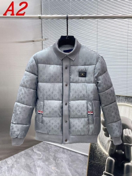 2025 ルイヴィトン 三寒四温 ダウンジャケット メンズ ファー取り外し可能