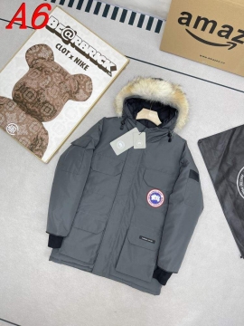 2025 カナダグース 通勤に メンズ ダウンジャケット 光沢のある