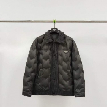 2025 プラダ リピーター ダウンプレミアムダウンジャケット シルエットの美しい服