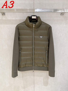 2025 プラダ ‌フィット感‌ ダウンジャケット メンズ 光沢のある