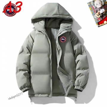 2025 カナダグース モダン ダウンジャケット メンズ 首周りもあったかい