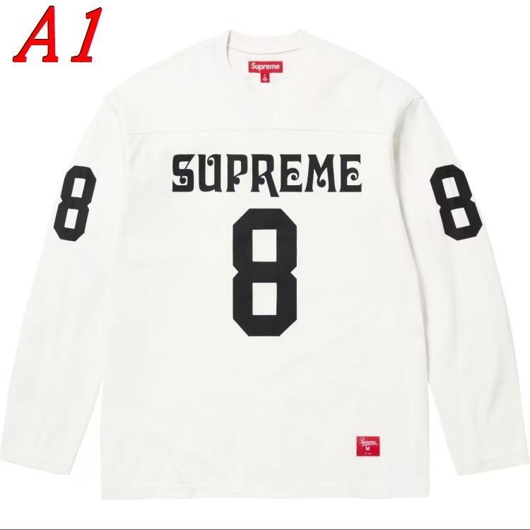 2026新作 SUPREME 長袖Tシャツ 男女兼用 グローバルスタイル