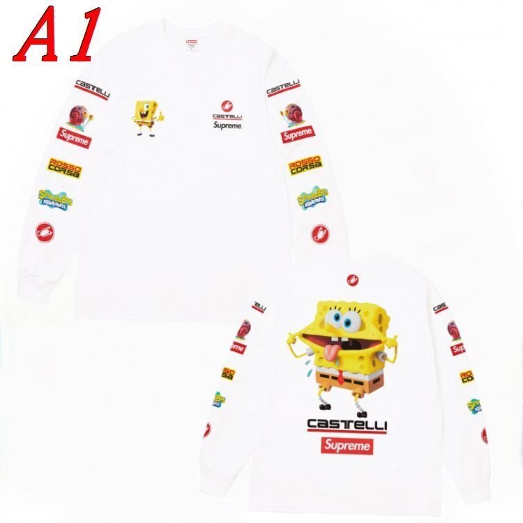2026AW SUPREME 長袖Tシャツ 男女兼用 ハイセンス
