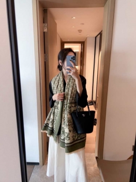 2025新品 ディオール ショール 在庫あり 男女兼用 