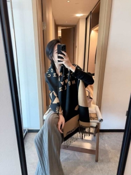 2025AW シャネル ショール お買い得 男女兼用