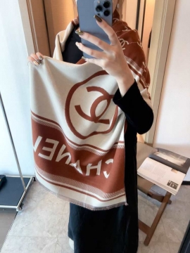 2025新品 シャネル ショール トレンド 男女兼用 