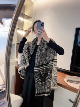 2025FW ロエベ ショール 上質 男女兼用 