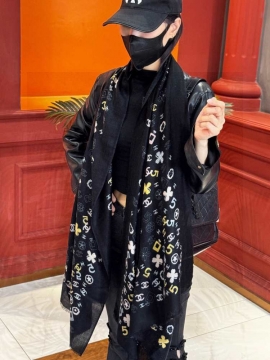 2025秋冬 シャネル ショール お得 男女兼用 